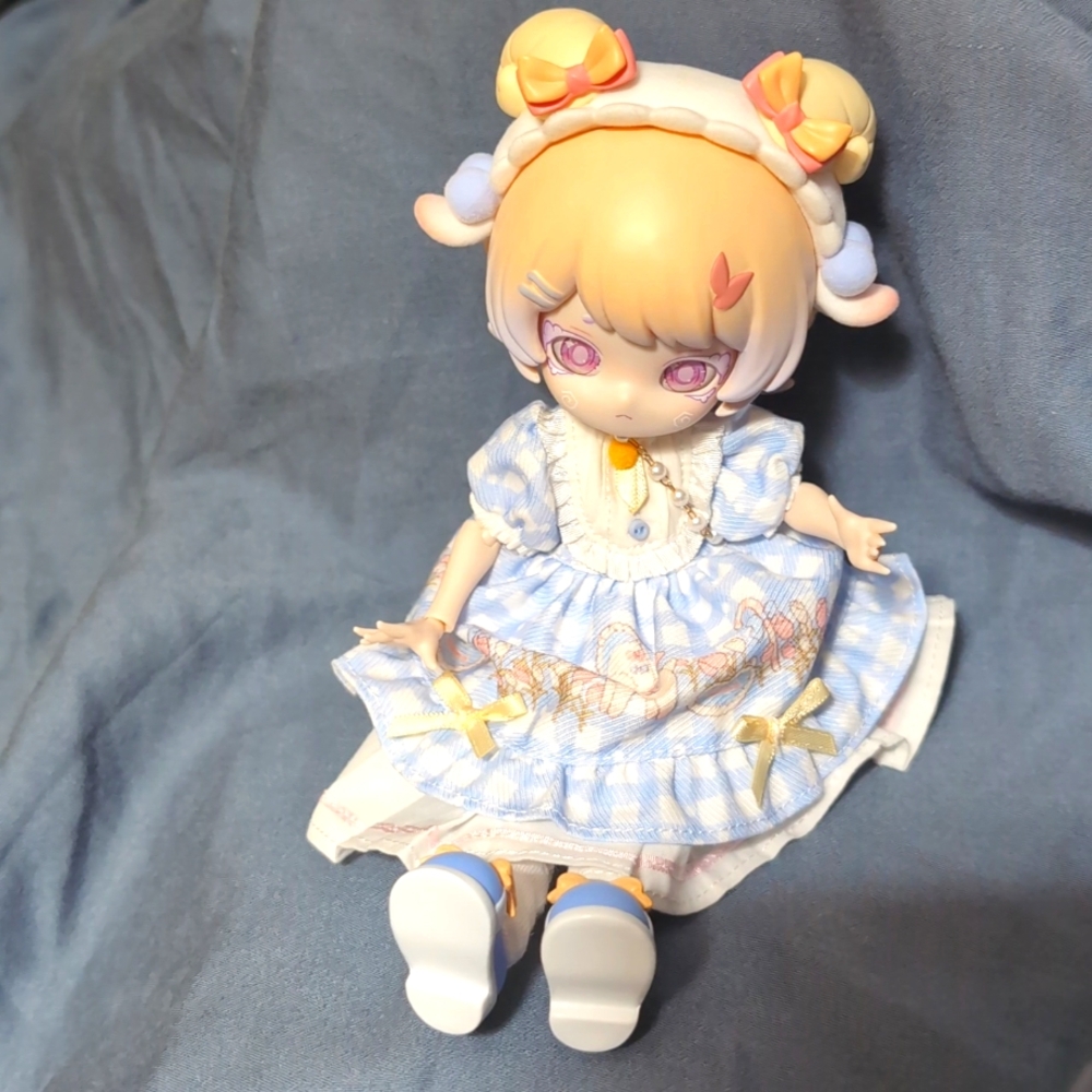 Brand New BJD 'Minty Forest' Series Collectible BJD Doll - "Purple Ram 🐏"